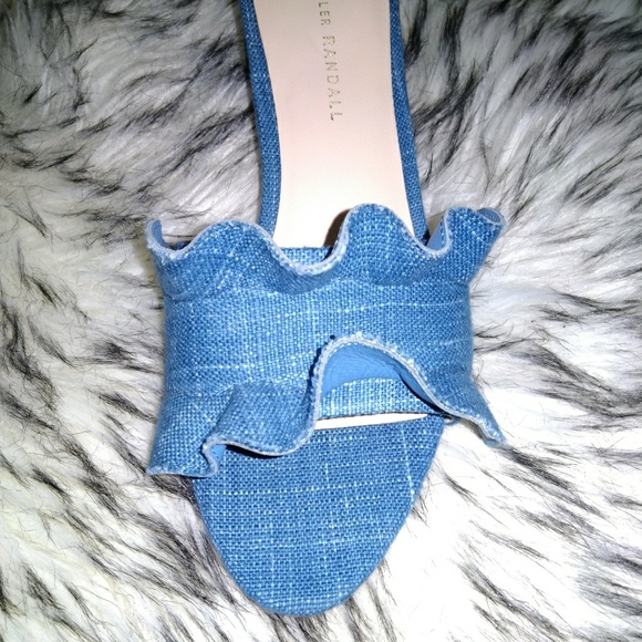 Loeffler Randall Vera Denim Sandal - Picture 8 of 8
